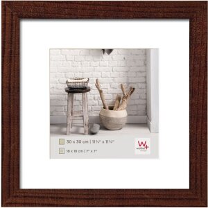 Dřevěný rám HOME 30x30 ořech