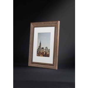 Vintage dřevěný rám 20x30 cm hnědý Nielsen