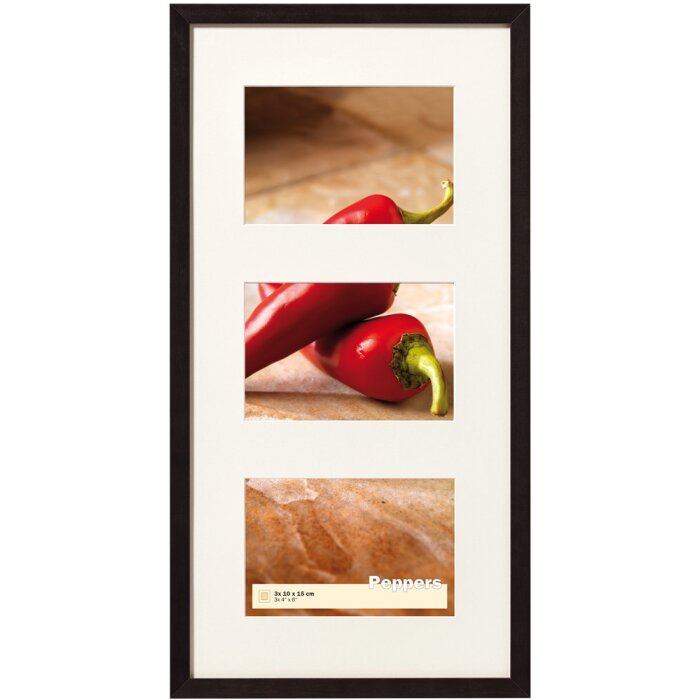 Fotogalerie Peppers 3 fotografie 10x15 cm černá