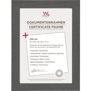 Dřevěný rám Walther Home grey 21x29,7 cm...