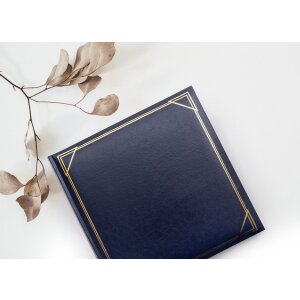 Walther Jumbo fotoalbum Promo Standard modré 30x30 cm 100 bílých stran