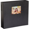 HNFD XL fotoalbum 1000 fotografií Lona 34,5x33 cm 168 černých stran