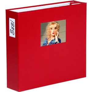 HNFD XL fotoalbum LONA 168 bílých stran 1000 fotografií 34,5x33 cm