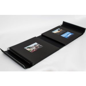 HNFD fotoalbum LONA linen 1000 fotografií 34,5x33 cm 168 černých stran