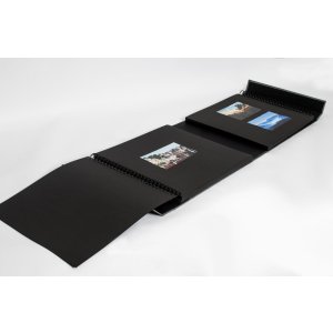 HNFD fotoalbum LONA linen 1000 fotografií 34,5x33 cm 168 černých stran