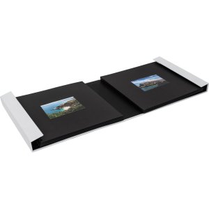 HNFD fotoalbum LONA linen 1000 fotografií 34,5x33 cm 168 černých stran