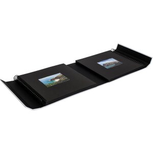 HNFD fotoalbum LONA linen 1000 fotografií 34,5x33 cm 168 černých stran