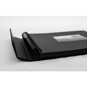 HNFD fotoalbum LONA linen 1000 fotografií 34,5x33 cm 168 černých stran