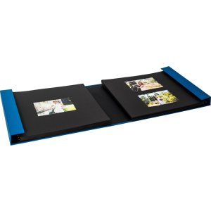 HNFD fotoalbum LONA linen 1000 fotografií 34,5x33 cm 168 černých stran