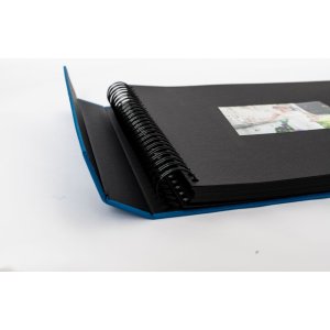 HNFD fotoalbum LONA linen 1000 fotografií 34,5x33 cm 168 černých stran