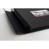 HNFD fotoalbum LONA linen 1000 fotografií 34,5x33 cm 168 černých stran