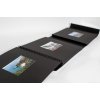 HNFD fotoalbum LONA linen 1000 fotografií 34,5x33 cm 168 černých stran