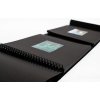 HNFD fotoalbum LONA linen 1000 fotografií 34,5x33 cm 168 černých stran