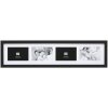 Dřevěný rámeček S66K 10x15 cm, 13x18 cm a 15x20 cm - 2 až 4 fotografie