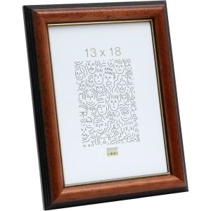 Dřevěný rám Deknudt Classic S222H3 hnědý 20x30 cm