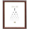 Dřevěný rám Deknudt Classic S222H3 hnědý 20x30 cm