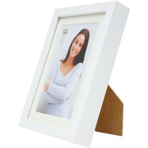 Dřevěný rám S223K 50x70 cm bílý