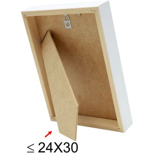 Dřevěný rám S223K 50x70 cm bílý