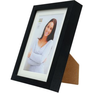 Dřevěný rám S223K 50x70 cm černý