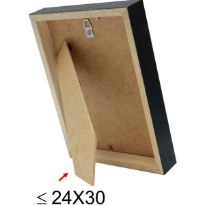 Dřevěný rám S223K 50x70 cm černý
