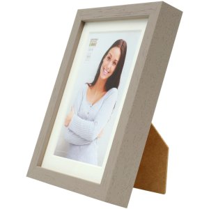 Dřevěný rám S223K 30x30 cm taupe