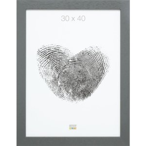 Dřevěný rám S226K 40x50 cm šedý
