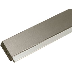 Plastový rám S41N ocel-stříbro 20x25 cm