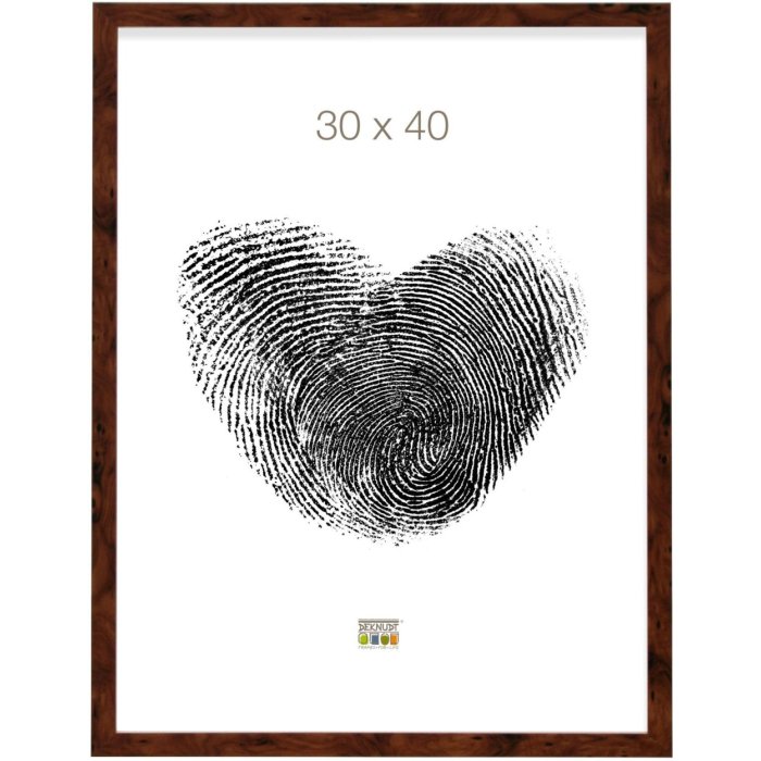 Rámeček na obraz S43AG2 dřevo burl 20,0 x30,0 cm