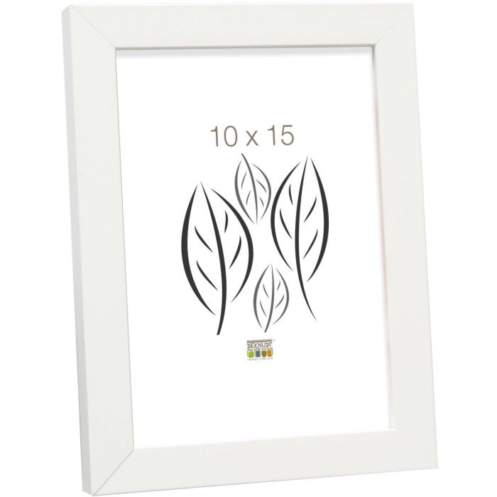 Rám na obraz bílý S43AK1 dřevo 20,0 x40,0 cm