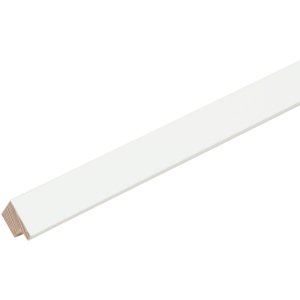 Rám na obraz bílý S43AK1 dřevo 20,0 x40,0 cm
