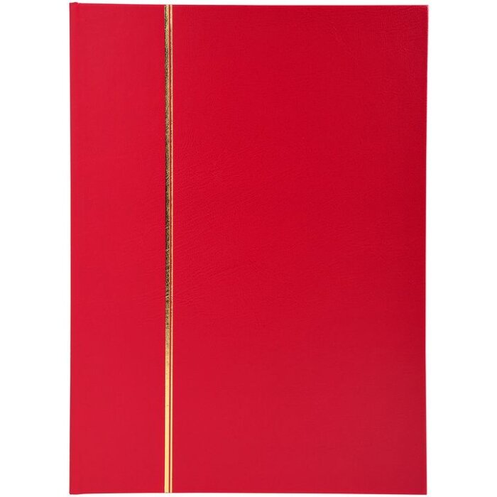 Exacompta Album na poštovní známky 32 černých stran 16,5x22,5 cm umělá kůže