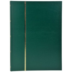 Exacompta Briefmarkenalbum 32 schwarze Seiten 16,5x22,5...