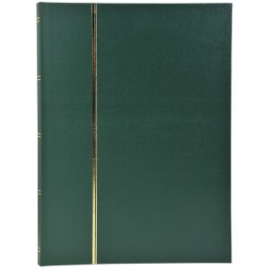 Exacompta Albačka na poštovky 48 černých stran 22,5x30,5 cm umělá kůže