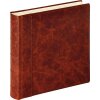 Walther fotoalbum z pravé kůže Madrid terrabrun 32x32 cm 80 krémových stran