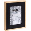 Dřevěný rám Double 15x20 cm přírodní-černý