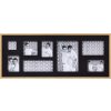 Walther galerijní rámeček Double 8 photos přírodní-černá (25,5x61,5 cm)