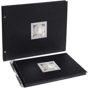 Exacompta šroubovací fotoalbum Ceremony 37x29 cm 40 černých stran