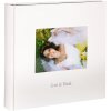 HNFD Fotoalbum KOLARA bílé 30x30 cm s vaší fotografií + textem 100 černých stran