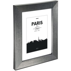Plastový rám Paris, kontrastní šedá, 40 x 50 cm