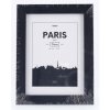Plastový rám Paris, černý, 13 x 18 cm