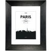 Plastový rám Paris, černý, 15 x 20 cm