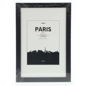 Plastový rám Paris, černý, 20 x 30 cm
