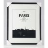 Plastový rám Paris, černý, 40 x 50 cm