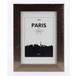 Plastový rám Paris, ocel, 10 x 15 cm