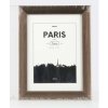 Plastový rám Paris, ocel, 13 x 18 cm