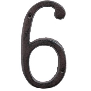 15 cm číslice čísla domu 0 až 9