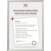Walther DIN A4 hliníkový rámeček na fotografie Chair silver 21x29,7 cm rámeček na fotografie certifikátů