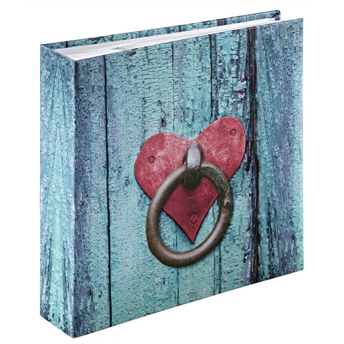 Hama Memo slip-in album Rustico 200 fotografií 10x15 cm Klepátko na dveře