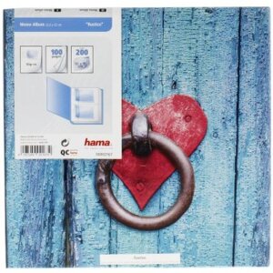 Hama Memo slip-in album Rustico 200 fotografií 10x15 cm Klepátko na dveře