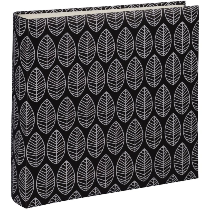 Hama Jumbo fotoalbum La Fleur 30x30 cm černé 100 bílých stran
